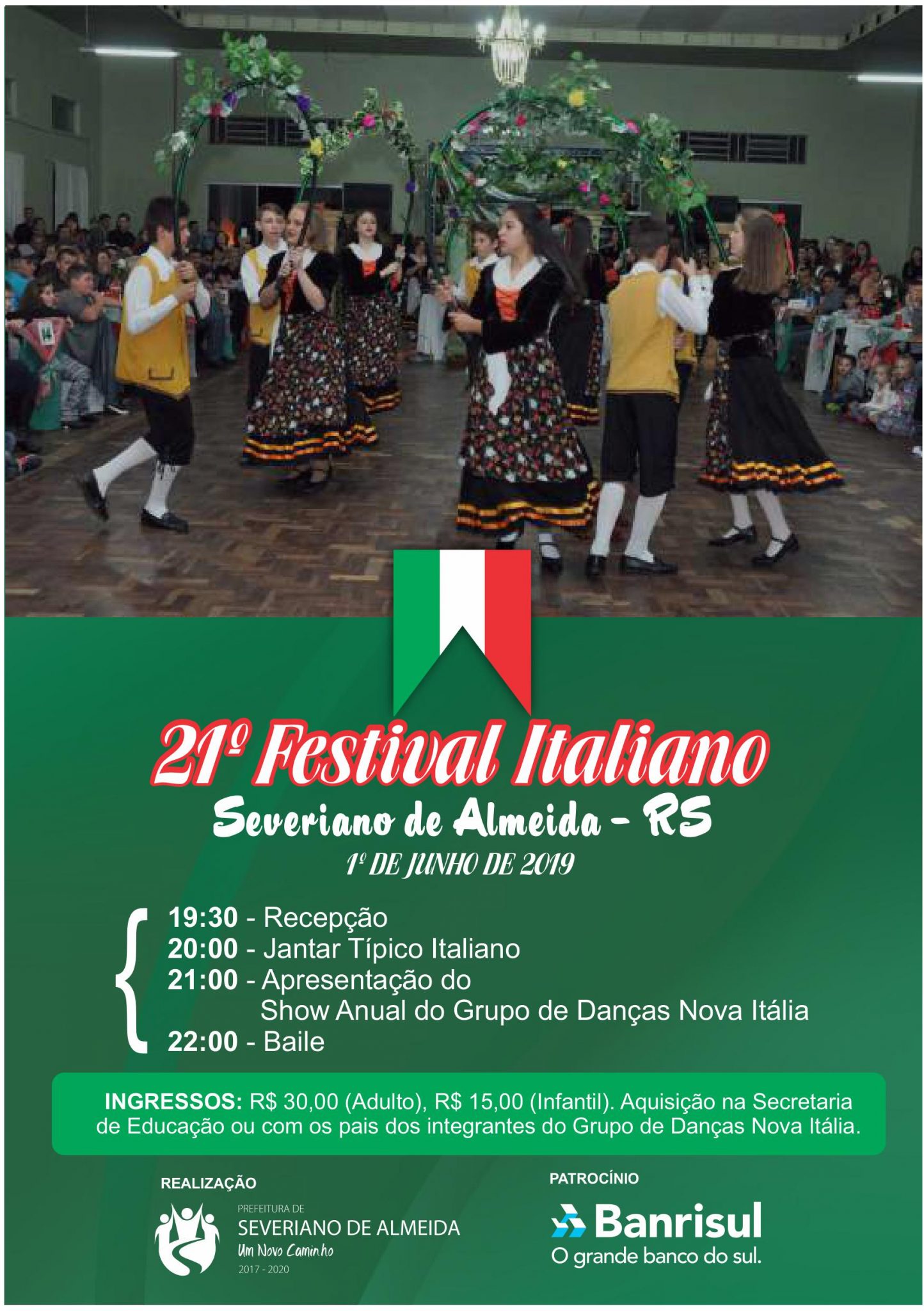 Você está visualizando atualmente 21º Festival Italiano de Severiano de Almeida