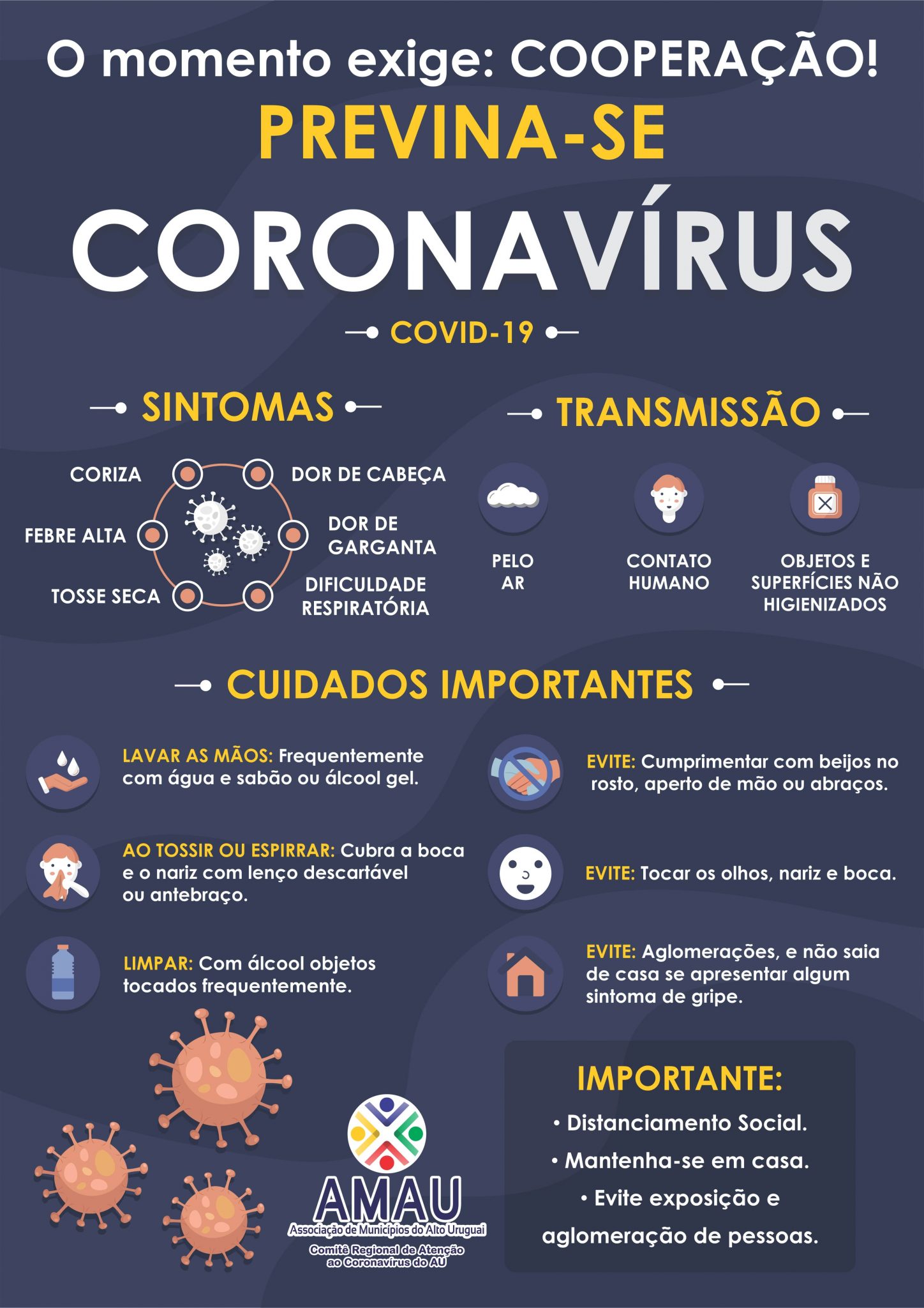 Leia mais sobre o artigo Prevenção ao COVID – 19