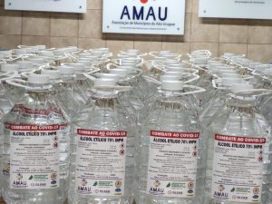 Leia mais sobre o artigo Comitê Regional da Amau passa a fornecer álcool 70%