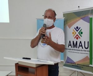 Leia mais sobre o artigo PRESIDENTE DA AMAU PARTICIPA DE SEMINÁRIO REGIONAL DE TURISMO