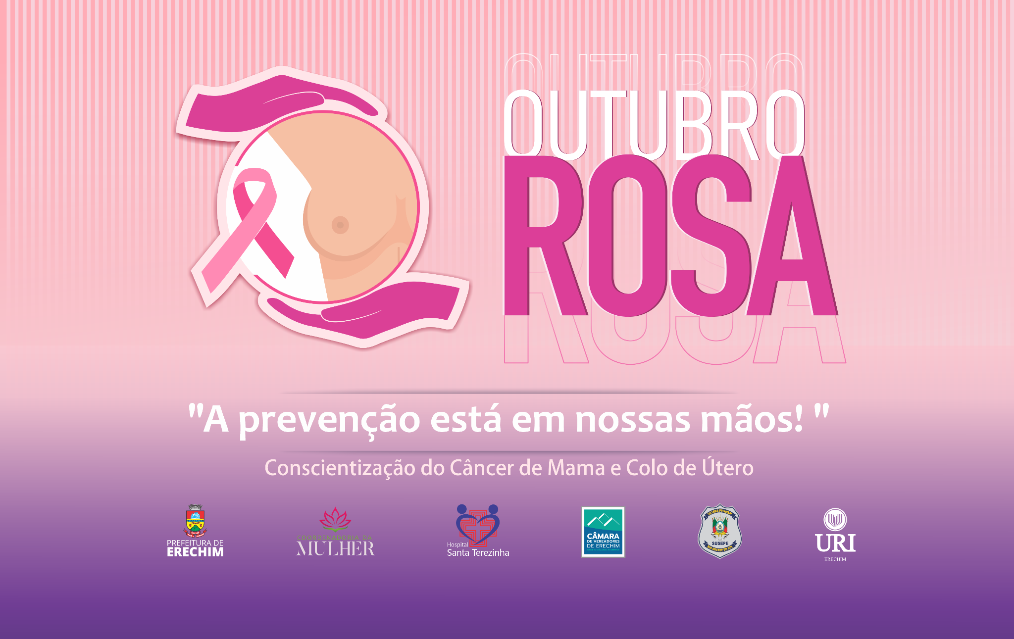 Leia mais sobre o artigo OUTUBRO ROSA: A PREVENÇÃO ESTÁ EM NOSSAS MÃOS!