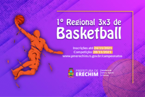 Leia mais sobre o artigo ABERTAS INSCRIÇÕES PARA O REGIONAL 3X3 DE BASKETBALL