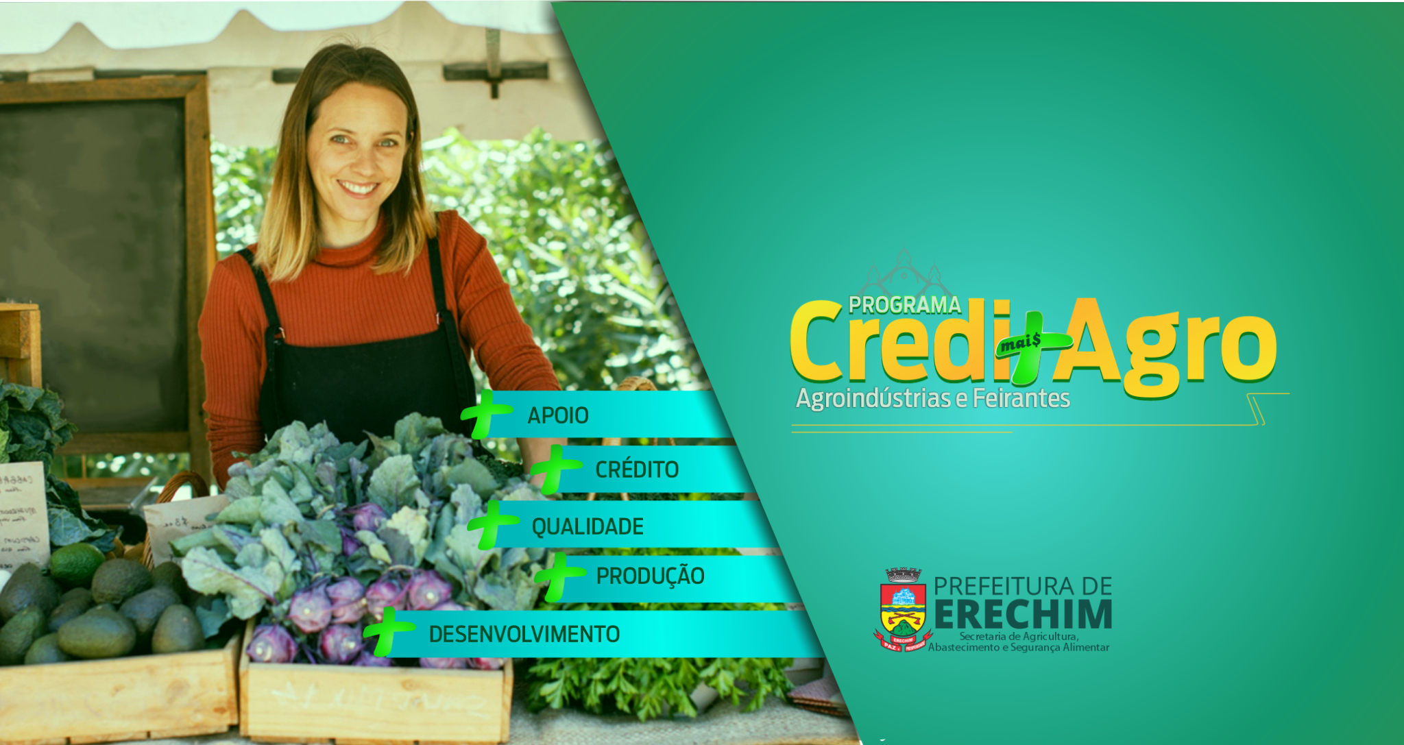 Você está visualizando atualmente PROGRAMA CREDI+AGRO É LANÇADO PARA AGROINDÚSTRIAS E FEIRANTES