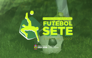 Leia mais sobre o artigo INSCRIÇÕES PARA O CAMPEONATO MUNICIPAL DE FUTEBOL SETE 2022 INICIAM PRÓXIMA SEGUNDA-FEIRA