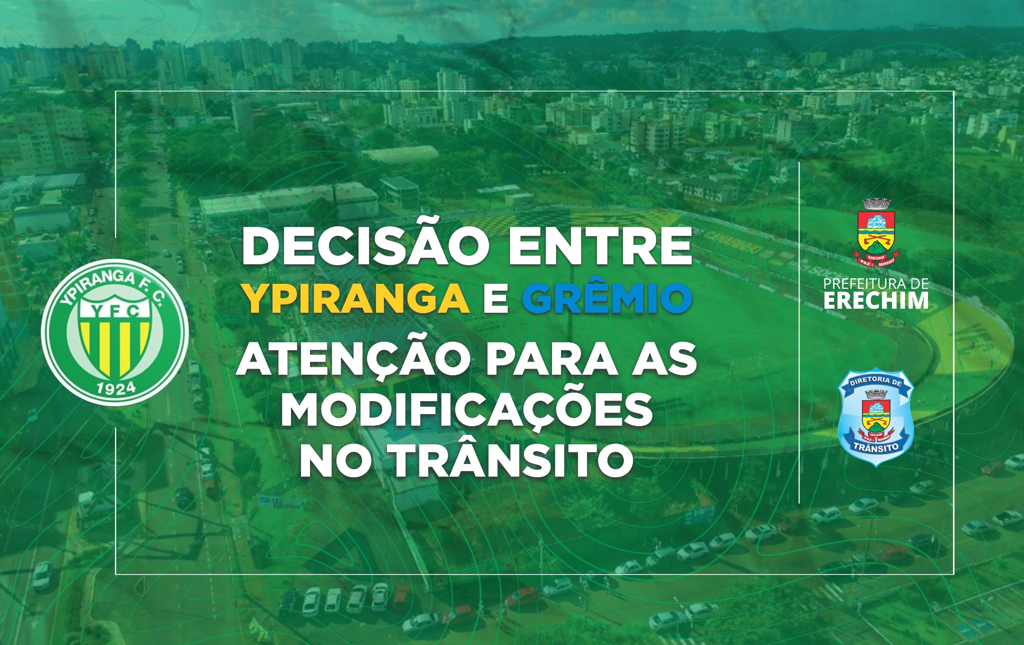 Você está visualizando atualmente TRÂNSITO AO REDOR DO COLOSSO E NA AVENIDA TERÃO MODIFICAÇÕES PARA DECISÃO ENTRE YPIRANGA E GRÊMIO