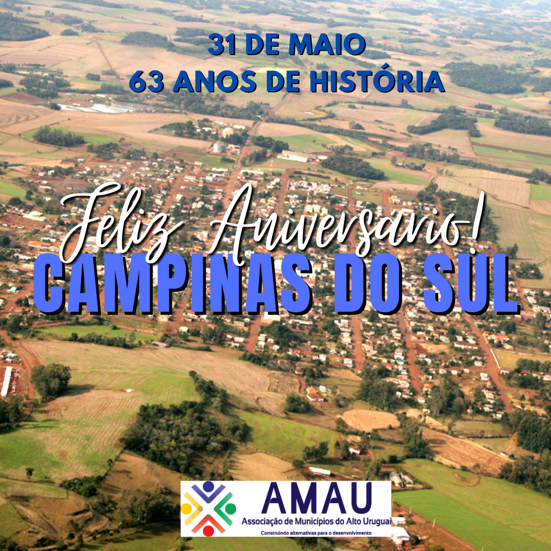 Você está visualizando atualmente Parabéns, Campinas do Sul!