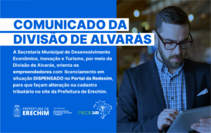 Leia mais sobre o artigo ATENÇÃO PARA ALTERAÇÃO OU REALIZAÇÃO DO CADASTRO TRIBUTÁRIO NO SITE DA PREFEITURA