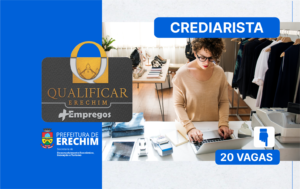 Leia mais sobre o artigo INSCRIÇÕES PARA CURSO GRATUITO DE CREDIARISTA A PARTIR DE SEGUNDA-FEIRA