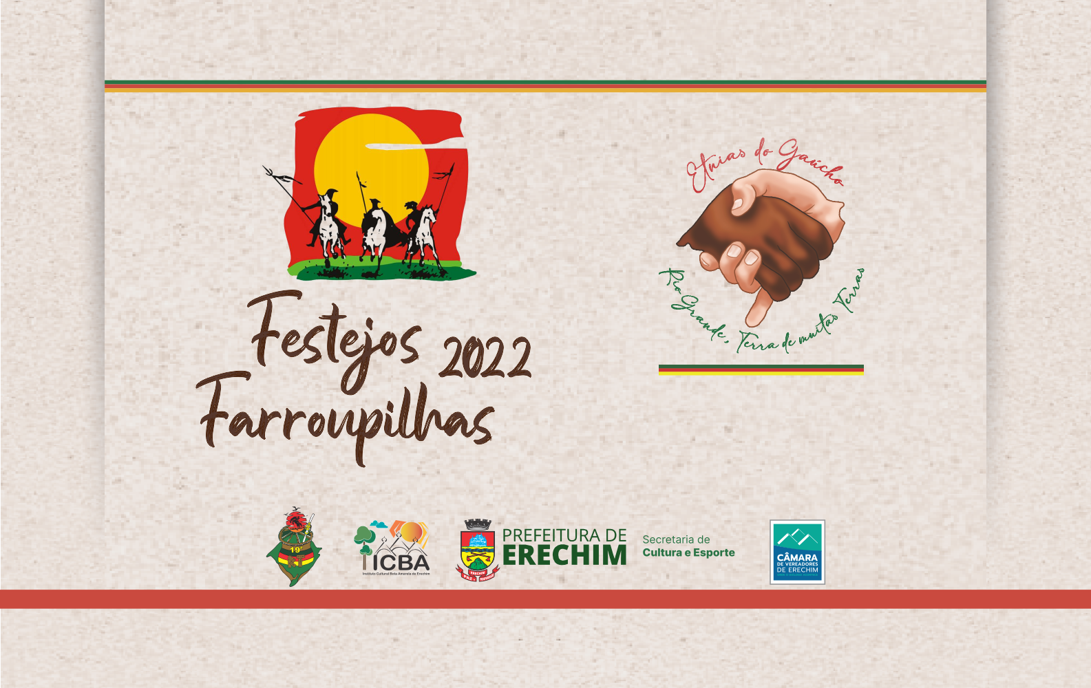 Você está visualizando atualmente ABERTURA DOS FESTEJOS FARROUPILHAS DE ERECHIM 2022 SERÁ DOMINGO