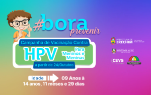 Leia mais sobre o artigo VACINA CONTRA HPV JÁ ESTÁ DISPONÍVEL PARA CRIANÇAS E ADOLESCENTES