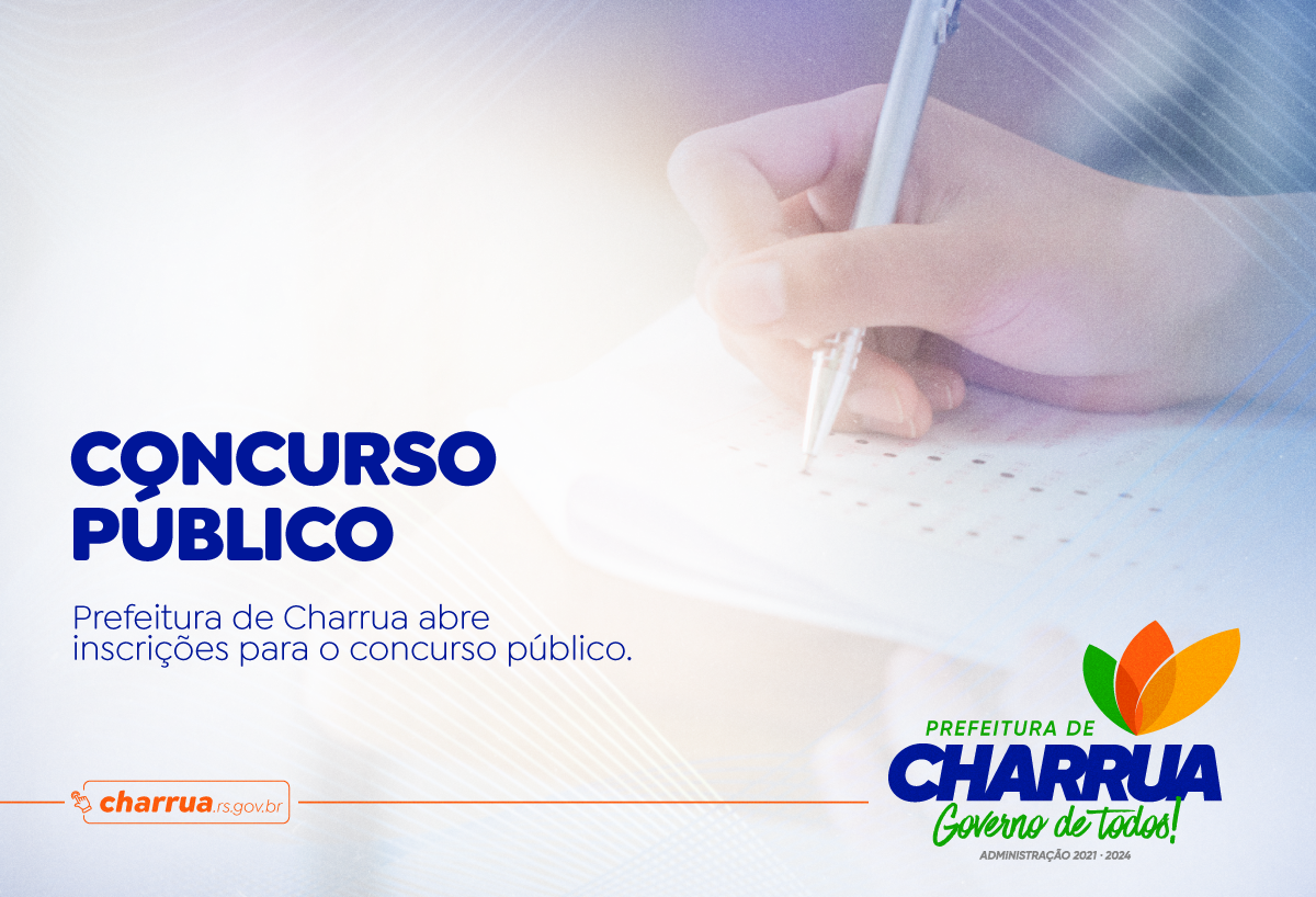 Você está visualizando atualmente Prefeitura de Charrua abre inscrições para concurso público