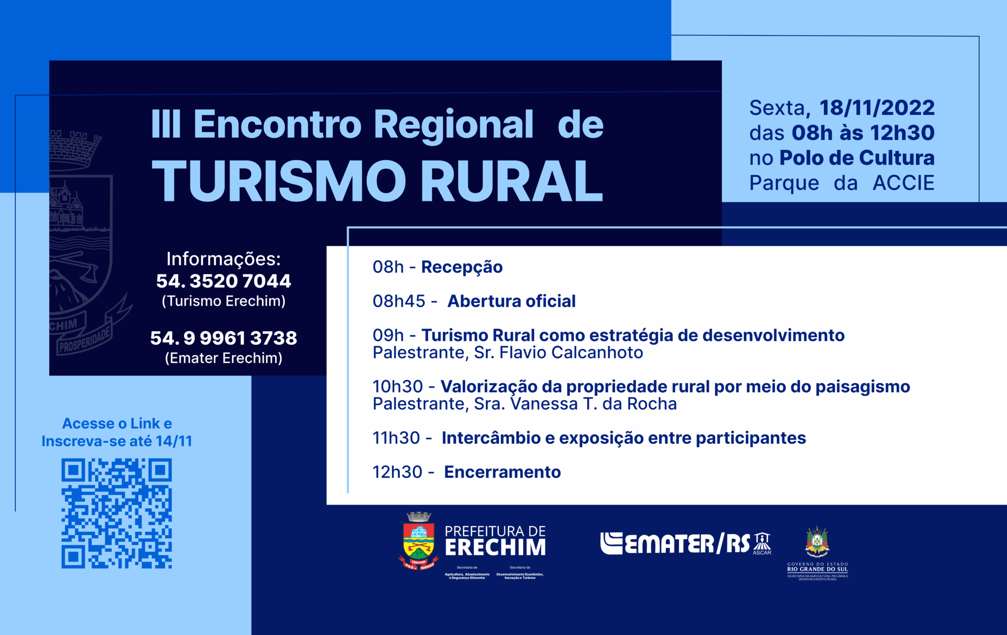 Você está visualizando atualmente 3º ENCONTRO REGIONAL DE TURISMO RURAL SERÁ NA PRÓXIMA SEXTA DIA 18