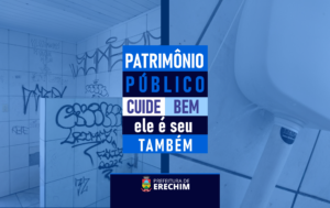 Leia mais sobre o artigo PREFEITURA DE ERECHIM REFORÇA QUE PRESERVAR O PATRIMÔNIO PÚBLICO É UM DEVER DE TODOS