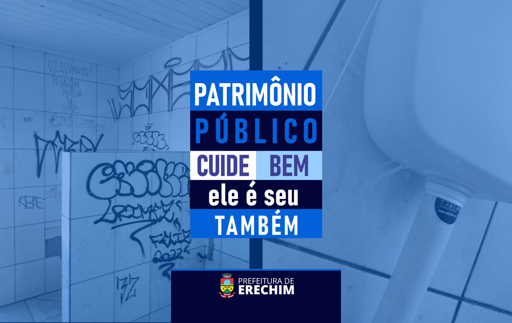 Você está visualizando atualmente PREFEITURA DE ERECHIM REFORÇA QUE PRESERVAR O PATRIMÔNIO PÚBLICO É UM DEVER DE TODOS