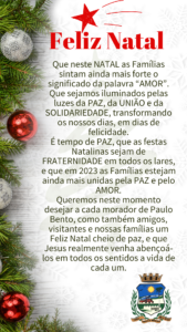 Leia mais sobre o artigo Mensagem de Natal