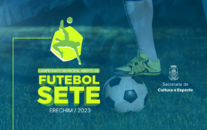 Leia mais sobre o artigo INSCRIÇÕES PARA O CAMPEONATO MUNICIPAL DE FUTEBOL SETE 2023 INICIAM NESTA TERÇA-FEIRA