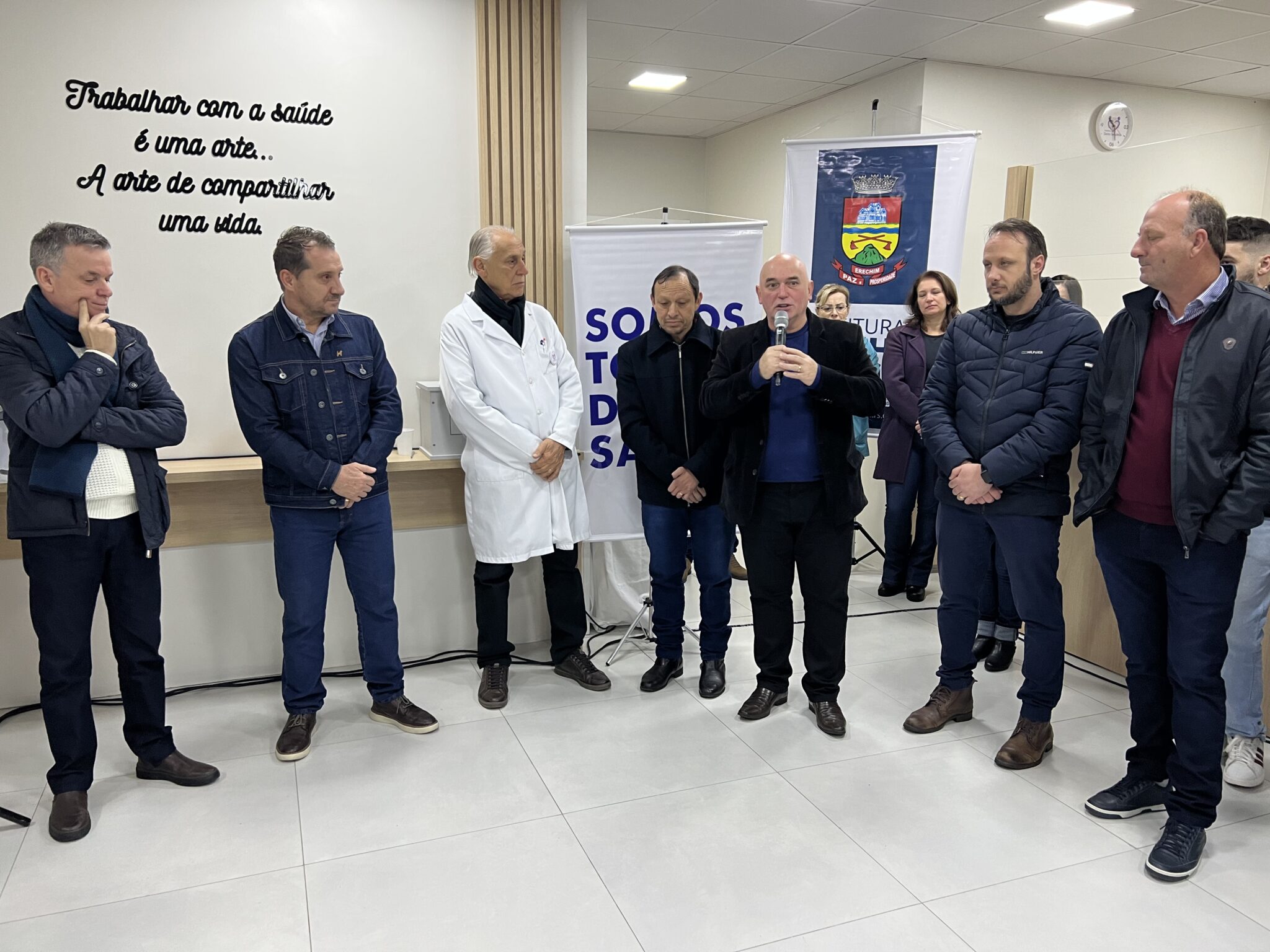 Leia mais sobre o artigo AMAU prestigia inauguração do novo Centro de Diagnóstico Por Imagem do Santa Terezinha