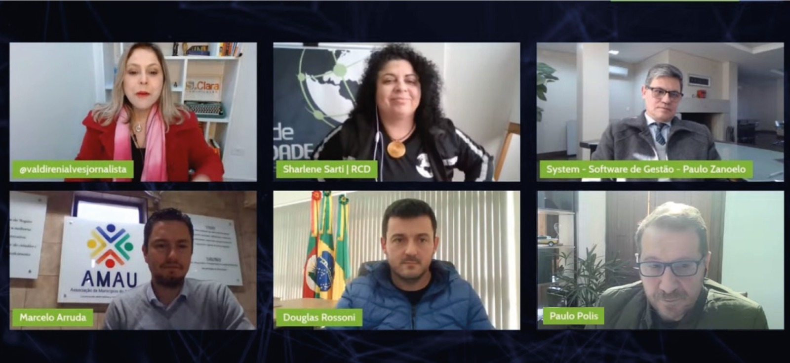 Você está visualizando atualmente Webinar das Cidades Digitais reúne prefeituras da região Norte do RS