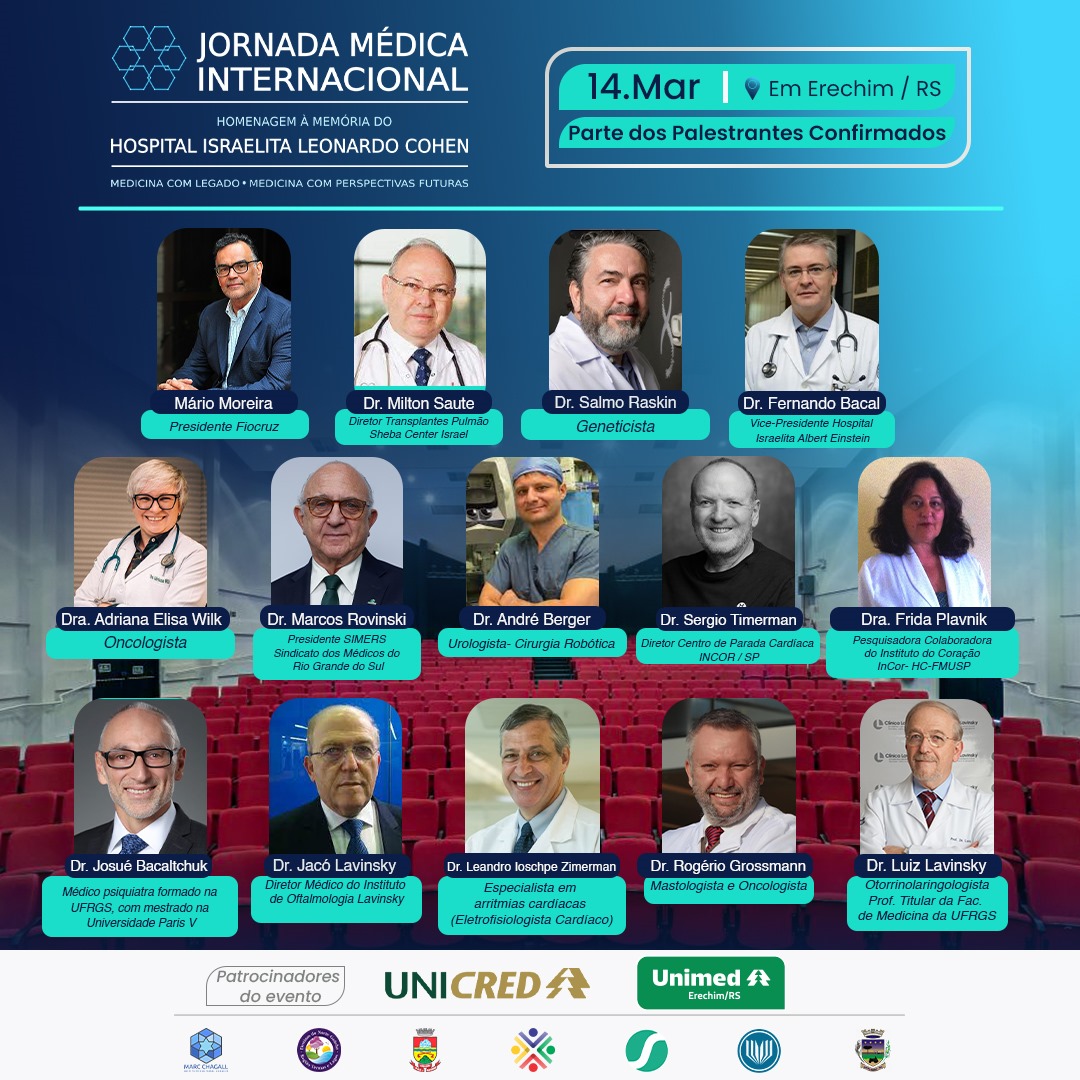 Você está visualizando atualmente Contagem regressiva para I Jornada Médica Internacional de Erechim